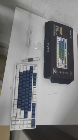 HAVIT GAMENOTE KB884L RGB MEKANİK KLAVYE(OUTLET)